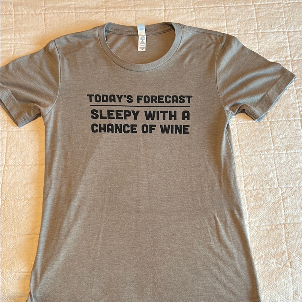 Sleepy + Wine Shirt